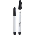 Dri Mark White Body Permanent Marker w/ Black Fine Tip